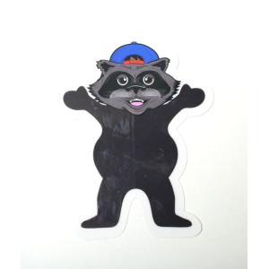 Grizzly Griptape sticker グリズリー グリップテープ ステッカー ブラック