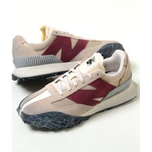 NEW BALANCE UXC72KX ニューバランス UXC72KX ベージュxレッド 赤 メンズ スニーカー uxc72kx｜eco-styles-honey