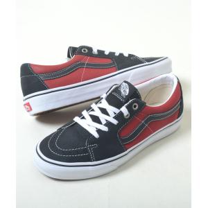 VANS SK8-LOW ヴァンズ バンズ スケート ロー ブラック×レッド メンズ スニーカー vn0a4uuk2s1