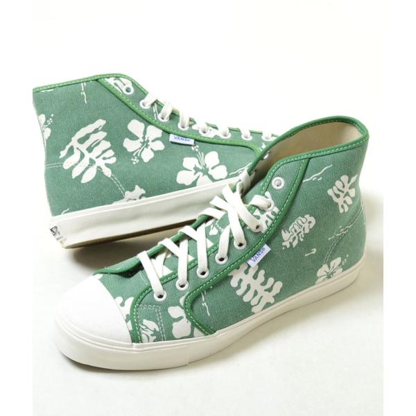 VANS OG STYLE 24 LX ヴァンズ バンズ OG スタイル 24 LX グリーンxホワ...
