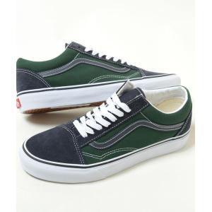 VANS OLD SKOOL メンズ スニーカー ネイビー vn0a5jmi1t8 ヴァンズ バンズ オールドスクール ストリート スケボー 緑｜eco-styles-honey