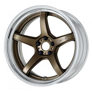 WORK エモーション T7R 2P 18インチ×9J FRリム 5-100 5-114.3 ワーク