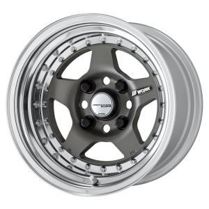 WORK マイスター CR01 14インチ×5J ワーク ホイール 1本から送料無料 MEISTER MGM/HPG/PP 14x5J｜eco-tire