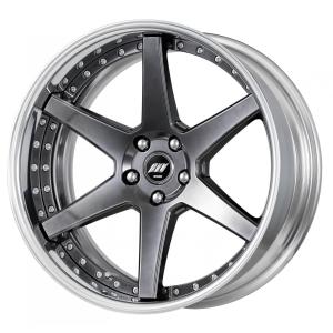 WORK バックレーベル BST1 20インチ×9J FRリム ワーク ホイール 1本から送料無料 BACK LABEL BSB/BRU 20x9J｜eco-tire