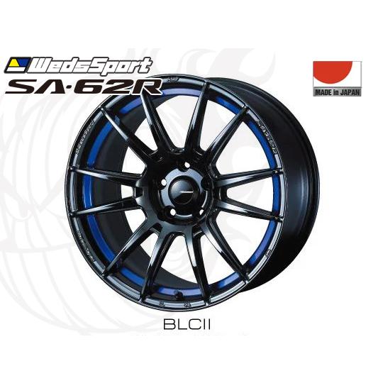 WedsSport SA-62R BLC2 F 18インチ×7.5J +45 5H-100 φ65 ...