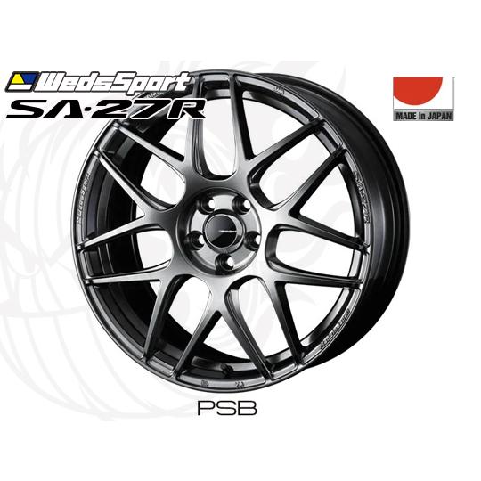 WedsSport SA-27R PSB FR 17インチ×7J +40 5H-114.3 φ73 ...