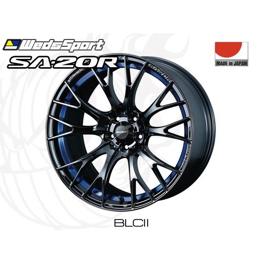 WedsSport SA-20R BLC2 F 18インチ×7.5J +45 5H-100 φ65 ...