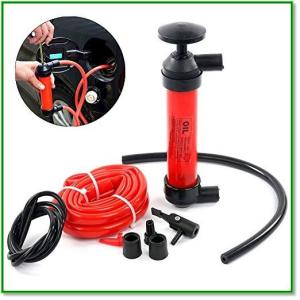 手動式簡易オイル交換ポンプ オイルチェンジャー 車 バイク メンテナンス ガソリン灯油 給油 5L min 1561