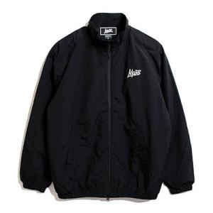 モブ MOBB ロゴ 刺繍 トラックジャケット アウター メンズ レディース M-XL ブラック OG NYLON TRACK JACKET -BLACK-｜ecoandstyle