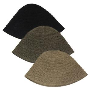 アドバンス ADVANCE ニットボールハット カーキ オリーブ/グリーン/緑 ブラック/黒 帽子 KNIT BALL HAT -3.COLOR-｜ecoandstyle