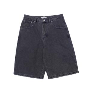 ヘヴンキャンウェイト Heaven Can Wait デニムハーフパンツ S,Mサイズ グレー メンズ ボトムス ジーンズ AUTO SHORTS -GREY-｜ecoandstyle