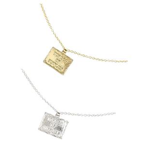 SUPPLIER サプライヤー ネックレス メタルプレート METAL PLATE NECKLACE...