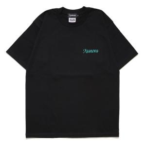 アサノヴァ Asanova Tシャツ M,L,XL,XXL,XXLサイズ ブラック/黒 トップス カットソー 半袖 クルーネック プリント 幾何学模様 OG LOGO TEE -BLACK-｜ecoandstyle