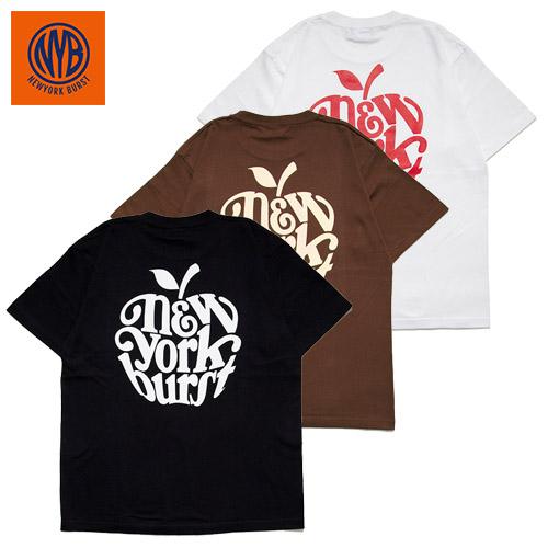 NEW YORK BURST NYB ニューヨークバースト Tシャツ 半袖 ビッグアップル ブラック...