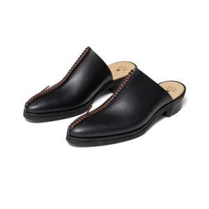 ニードルス Needles 20AW VELVET MULE - PAPILLON EMBROIDERY パピヨン