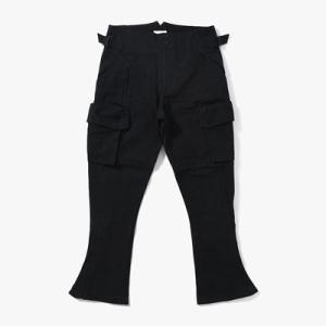 whowhat フーワット メンズ ボトムス フレアカーゴパンツ ミリタリー サイズS/M STER...