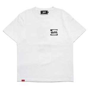 モブ MOBB Tシャツ カットソー 半袖 ロゴ ユニセックス ホワイト 白 SOUP CAN T-SHIRT -WHITE-｜ecoandstyle