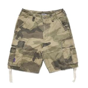 WANNA ワナ ショーツ ハーフ パンツ ボトム 迷彩 カモフラージュ グリーン カーキ MIRAGELAND CARGO SHORTS -CAMO-｜ecoandstyle