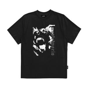 WASTED PARIS ウェイステッドパリス Tシャツ トップス 半袖 ユニセックス M,L,XL ブラック/黒 T-SHIRT CREEP -BLACK-｜ecoandstyle