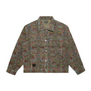 チアーズ Cheers ジャケット アウター ゴブラン柄 グリーン M-XLサイズ メンズ  GB JKT -GREEN-