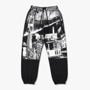 GUAPI グアピ フレアデニムパンツ 28-32インチ ブラック/黒 メンズ