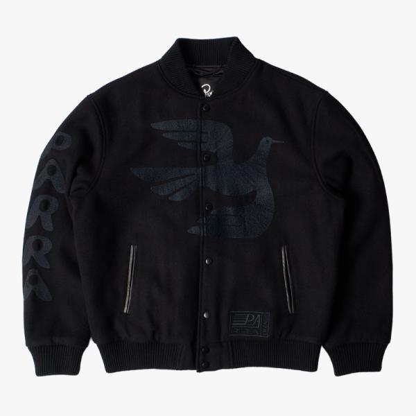 by Parra バイパラ スタジアムジャケット アウター メンズ 長袖 ウール ブルゾン スタジャ...