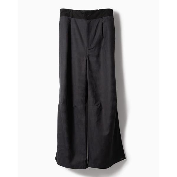 CONTE STRUT コンテ ストラット フレアパンツ ボトムス メンズ ロング丈 ゆったり スト...