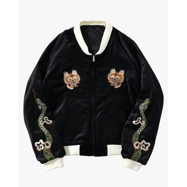 【印別注】Sasquatchfabrix. サスクワァッチファブリックス スカジャン 鵺 ライトアウ...