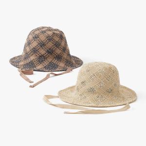 La Maison de Lyllis ラ メゾンドリリス ハット レディース 帽子 リボン フリーサイズ アイボリー/ブラウン FONTANA -2.COLOR-｜ecoandstyle