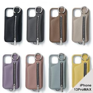 【iPhone13ProMax 対応】ajew エジュー iPhoneケース アイフォンケース ストラップ付 CADENAS ZIPPHONE CASE SHOULDER -5.COLOR-｜ecoandstyle