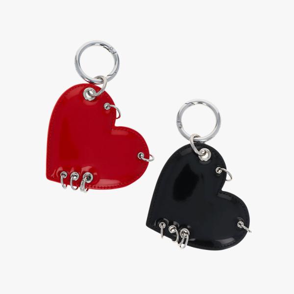 JUSTINE CLENQUET ジュスティーヌクランケ ハート型キーチャーム レザー アクセサリー...