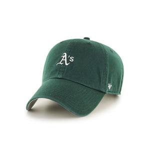 フォーティーセブン 47 MLB公認 アスレチックスキャップ グリーン ライセンスブランド クリーンナップ Athletics Base Runner'47 CLEAN UP -DARK GREEN-｜ecoandstyle