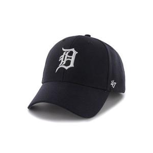 フォーティーセブン 47 MLB公認 デトロイト・タイガース キャップ ネイビー 野球帽 メジャーリーグ ロゴ Tigers Home'47 MVP -NAVY-｜ecoandstyle