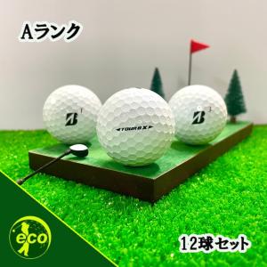 ロストボール ブリヂストン ツアーB X 2017年 ホワイト 12球 Aランク 中古 ゴルフボール ロスト ブリジストン エコボール 送料無料
