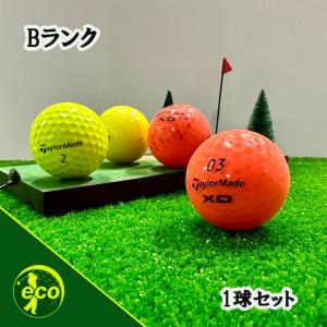 ロストボール テーラーメイド 各種混合 カラーボール 1球 Bランク 中古 ゴルフボール TaylorMade