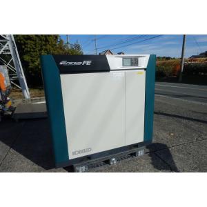 30馬力　コベルコ　オイルフリー スクリューコンプレッサー　FE370AD-6　エメロードFE　3P200V/60Hz　22kW　大型　パッケージ　送料別途見積もり｜ecobox-store