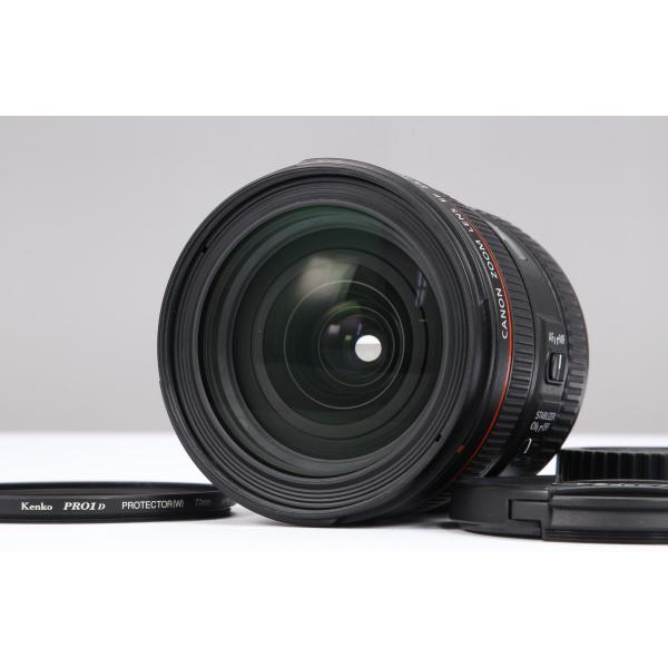 【 良品 | 動作保証 】 Canon EF24-70mm F4L IS USM 【 レンズプロテク...