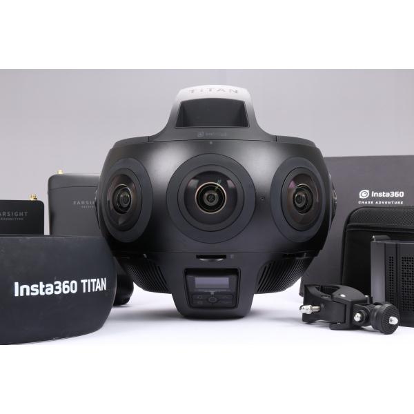 【 美品 】 Insta360 TITAN 11K VR 【 360度VR 3Dカメラ | 欠品なし...