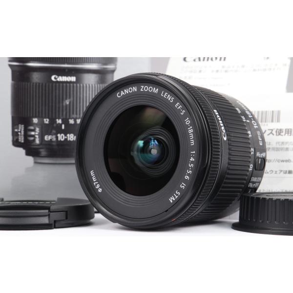 【 新品同様 | 動作保証 】 Canon EF-S10-18mm F4.5-5.6 IS STM ...