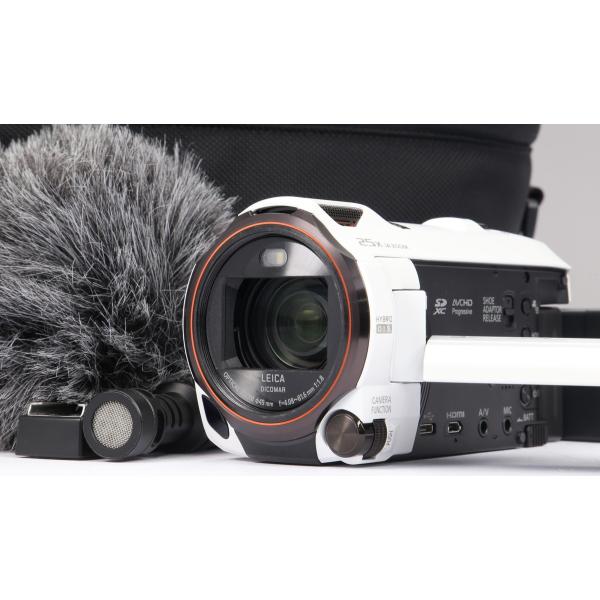 【 良品 | 動作保証 】 Panasonic 4Kビデオカメラ HC-VX980M ホワイト 【 ...