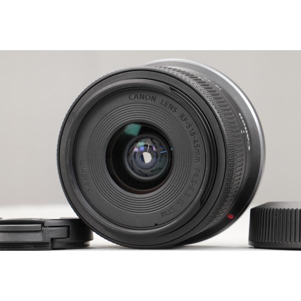 [極美品｜動作保証]　Canon RF-S18-45mm F4.5-6.3 IS STM ブラック