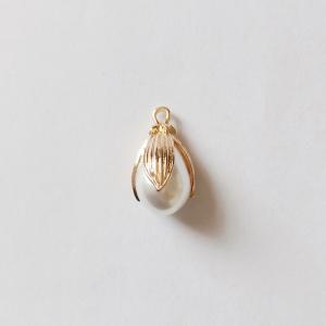 【即納 2ケ】ちょっと大きめ 3弁 花の蕾型 ...の詳細画像4
