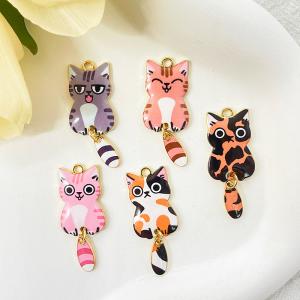 猫 ネコチャーム リアル 揺れる尻尾 チャーム...の詳細画像1