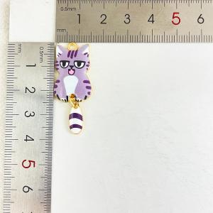 猫 ネコチャーム リアル 揺れる尻尾 チャーム...の詳細画像4