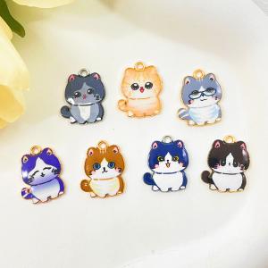 猫 リアル ネコチャームパーツ 金具 バックチャ...の商品画像