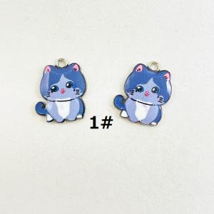 猫 リアル ネコチャームパーツ 金具 バックチ...の詳細画像4