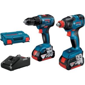 【新品】BOSCH ボッシュ 18V コンボキット　GDX18V200GSRN　インパクト＋ドライバ...