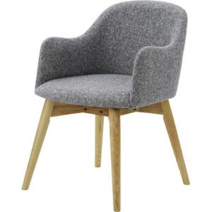 カラメリチェア　　KRM-010GY　W50×D55×H73×SH43cm