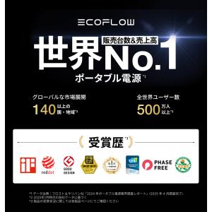 防災 ポータブル電源 大容量 EcoFlow ...の詳細画像1