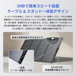 新発売 EcoFlow 400W 軽量両面ソー...の詳細画像4